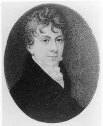 Thomas Love Peacockin (1785-1866) pienoismuotokuva, noin 1805